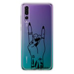 Lomogo Case for Huawei P20 Pro Silicone, Shockproof Soft Rubber Bumper Case Non-Slip Back Cover Thin Fit for Huawei P20Pro - LOQXU030888 L2