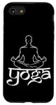 Coque pour iPhone SE (2020) / 7 / 8 Yoga Meditation Man OM Mantra Tantric Chakra Zen Vintage