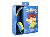 OTL Pokemon Pikachu - Hörlurar - på örat - kabelansluten - 3,5 mm kontakt