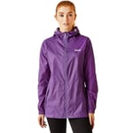 Regatta Womens Pack It Iii Durable Shell Waterproof Jacket, Sunset Purple, 8 EU