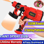 Paint-Sprayer-Spray Gun Airless Wagner Electric 550W Home/Outdoor Wall Fence Car