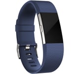 Silikonarmband Fitbit Charge 2 Blå