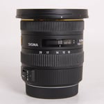 Sigma Used 10-20mm f/3.5 EX DC HSM Lens Canon EF