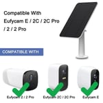 Eufy-Panneau solaire pour caméra WiFi extérieure,câble d'alimentation de 13 pieds,4W,2,2C,2C,Pro,E,2 Pro,SoloCam,E20[A304300256]