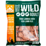 Mush Vaisto Wild Ren-Lamm-Älg Grön 800 g - Köttbullar 8-pack