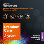 Lenovo Premium Care - Assistance avancée sur site de 2 ans fournie par les techniciens en temps réel pour le matériel et les logiciels, vérification annuelle incluse - Extension de la garantie de base
