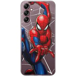 ERT GROUP Coque de téléphone Portable pour Samsung A14 4G/5G Original et sous Licence Officielle Marvel Motif Spider Man 039 Parfaitement adapté à la Forme du téléphone Portable, partiel imprimé