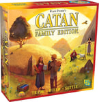 CATAN  Catan Family Edition  Board Game  Ages 12  3-4 Players  60-90 Minut