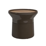 Gloster - Coso Coffee Table - Earth - Soffbord utomhus - Henrik Pedersen - Brun - Trä/Sten