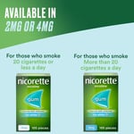 Nicorette Icy White Gum Nicotine 210 Piece, 2 Mg