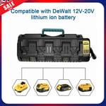 18v 54v  Four Port Flexvolt XR Li-ion Battery Fast Charger DeWalt DCB104