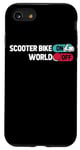 Coque pour iPhone SE (2020) / 7 / 8 Trotinette Scooter Moto Motard - Patinette Mobylette
