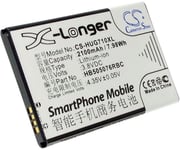Kompatibelt med Huawei Y3 II 4G, 3.8V, 2100 mAh