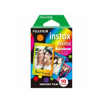Fujifilm Instax Mini Instant Picture Film Rainbow 10 Shot Pack (16276405)