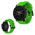 Garmin Fenix 6 / Fenix 5 Plus / Fenix 5 / Forerunner 935 / Quatix 5 / Quatix 5 Sapphire / Approach S60 / Garmin Instinct silicone watch band - Dark Gr