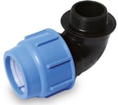 Georg Fischer 3004080782 PEM-koppling PP, vinkel, plast-utv gg 32 x G25