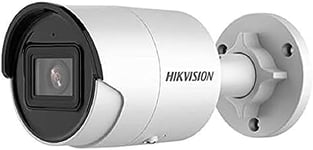 Hikvision DS-2CD2086G2-I (2,8 mm) Bullet Caméra de Surveillance avec 8 mégapixels, éclairage jusqu'à 40 m, caméra de Surveillance Professionnelle, caméra d'acusense avec Filtre d'alarme