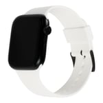 URBAN ARMOR GEAR [U] DOT Silikon Armband für Apple Watch 49mm / 45mm / 44mm / 42mm [Watch Ultra, Watch SE, Series 8/7 / 6/5 / 4/3 / 2/1, Weiches Silikon, Edelstahl Verschluss] Marshmallow