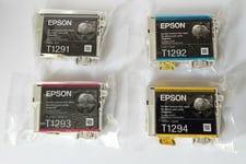 Original Epson T1295 Apple Durabrite Ultra Multipack Ink Cartridges C13T12954012