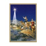 Wise Men Following Star Richard Sellmer Advent Calendar Card 105 x 155mm
