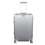 Aluminiumsresväska - Silverfärgad - 68 liter - Lyxig resväska med tsa-lås
