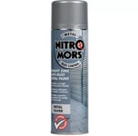 Nitromors Metal Finish Anti Rust Corrosion Bright Zinc Silver Paint Spray 500ml