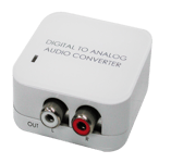 Sisaco 306 - Coaxial/Optical to R/L audio Converter DCT-3