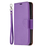 Samsung Galaxy A52 Case, Samsung Galaxy A52S 5G Phone Case for Girls Women Men Card Holder Slots Magnetic Closure Kickstand Shockproof Full Protection PU Leather Flip Folio Wallet Cover, Purple