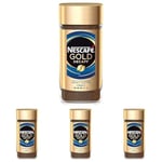 Nescafé Gold Blend Decaff Instant Coffee, 200g (Pack of 4)