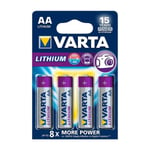Varta Litiumbatteri Aa-blister Card