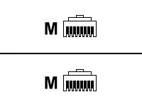 Telegärtner Mp8 Fs 600 - Patch-Kabel - Rj-45 (Hane) Till Rj-45 (Hane) - 50 Cm - Sftp - Cat 7 - Gul