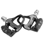 Cycle Pedal Road Bike Pedals Metal Self Locking Aluminum Alloy Touring Pedals for Shimano System SPD Black Bike Parts