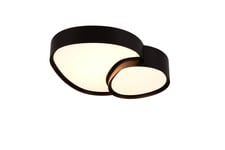 Trio Lighting - Rise 43cm - Takplafond - Svart