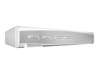 Lindy KVM Switch Pro DisplayPort USB 2.0 Audio - Commutateur écran-clavier-souris/audio/USB - 4 x KVM / audio / USB - 1 utilisateur local - de bureau