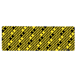 Harry Potter Hufflepuff Pattern Gaming Mouse Mat - Medium