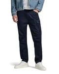 G-STAR RAW Men's Zip Cargo Regular Tapered Trousers, Blue (Mazarine Blue D24720-c072-4213), 31W x 34L