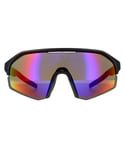 Bolle Wrap Mens Matte Titanium Volt+ Ultraviolet Polarized Sunglasses - Grey - One Size