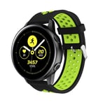 Angersi 20mm Quick Release Soft Silicone Sport Strap Replacement Bands Compatible with Samsung Galaxy Watch active 2 40mm(44mm)/Galaxy Watch3 41mm