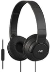 JVC HA-SR185 - mobile headsets (Binaural, Black, Head-band, Wired, 500 mW, 3.5 mm (1/8"))