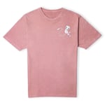 Pokémon Mew Unisex T-Shirt - Pink Acid Wash - S - Pink Acid Wash