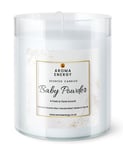 Baby Powder Scented Candle - Made With Fragrance Oil & Natural Coconut Wax