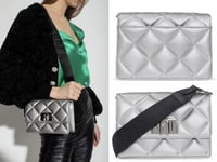 FURLA 1927 Quilted Cross Body Shoulder-Bag Tasche Schultertasche Bag Handbag