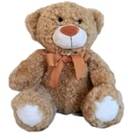 Segr teddybjörn i fårskinn, honey