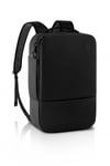 DELL Pro Hybrid Briefcase Backpack 15 Veske/etui til bærbar PC 38,1 cm (15") Ryggsekk Sort (460-BDBJ)