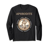 Aphrodite Greek Goddess of Beauty and Love Long Sleeve T-Shirt