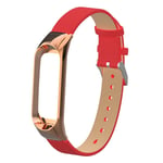 Xiaomi Mi Smart Band 4 genuine leather watch band - Red