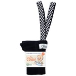 Silly Silas Footless Tights Classic Black Checked Strumpbyxor utan fot Classic Black Checked | Svart | 3-4 years