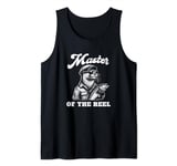 Cool Fisherman Otter Loves Fishing Fish, Master of the Reel Tank Top