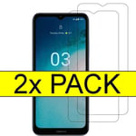 For Nokia C300 Tempered Glass Screen Protector Film Cover