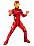 RUBIES - Avengers Officiel - Déguisement Classique Iron Man Enfant - Taille S - 3-4 ans - 90 à 104 cm - Costume Combinaison Rouge et Jaune et Masque - Pour Halloween, Carnaval - Idée Cadeau de Noël